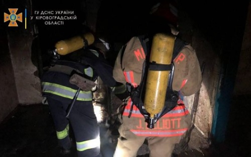 В селе Верблюжка на Кировоградщине во время пожара погиб мужчина