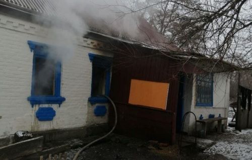 Во время пожара на Кировоградщине погиб мужчина