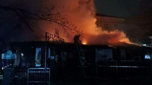 В Кропивницькому згорів відомий бар
