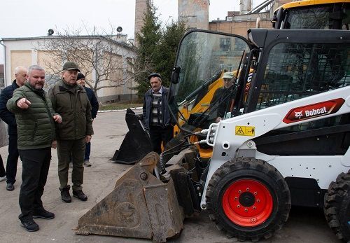 Теплоенергетик отримав обладнання і техніку від USAID