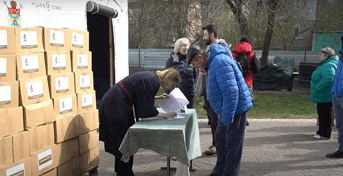 В Кропивницькому переселенці отримали допомогу від УГКЦ