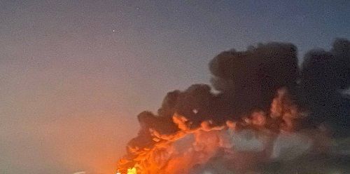 Влучання «Шахедів» в нафтобазу в Кропивницькому: подробиці