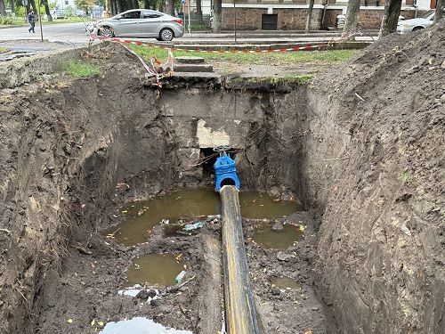 В Олександрії замінюють пів кілометра труб на водогоні