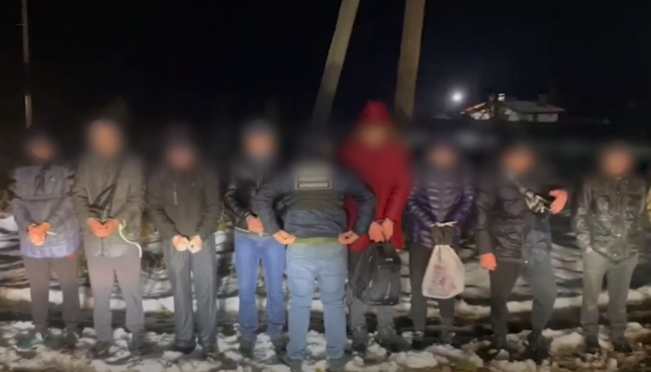 Прикордонники затримали групу ухилянтів, серед яких є мешканці Кіровоградщини