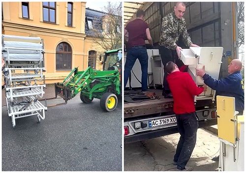 В Кропивницькому дві лікарні отримали гуманітарний вантаж з Німеччини