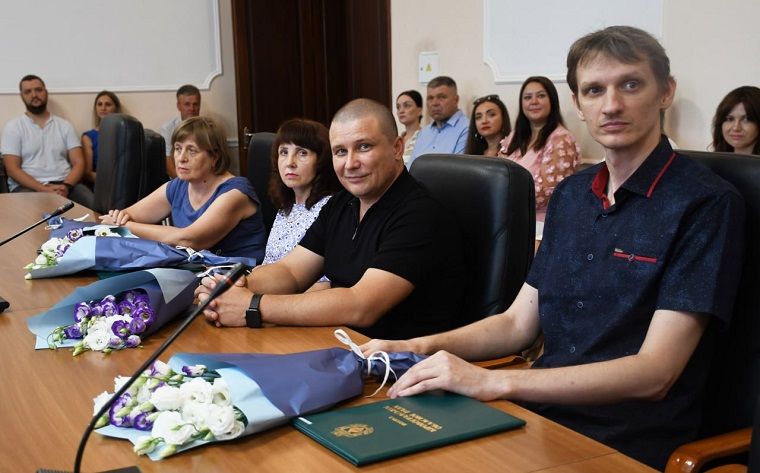 В Кропивницькому привітали будівельників з професійним святом