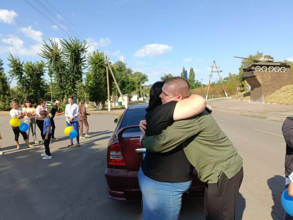 Зустріч воїна з полону