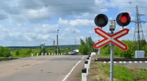 Перекриття залізничного переїзду